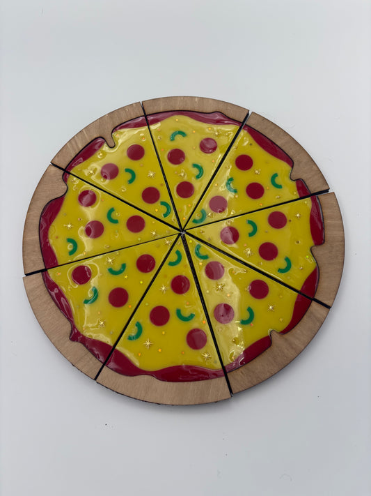 Pizza Coasters